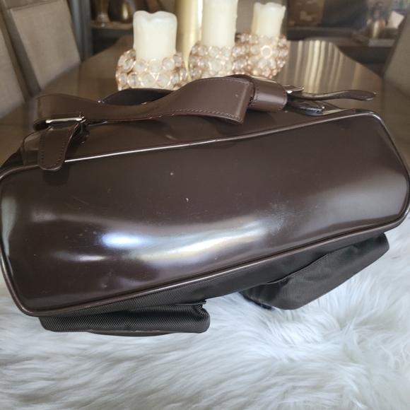 100% Authentic Gucci vintage nylon bamboo backpack - Picture 6 of 16